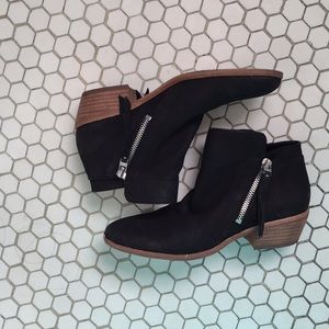 NWOT Sam Edelman double zip down ankle booties